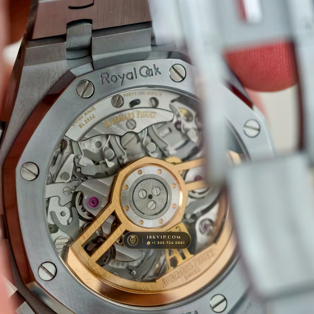 Audemars Piguet Royal Oak Selfwinding Chronograph 41mm Master Watchmaker Spec Ref. 26240ST — Private Vault Edition — Studio Gallery Plate VI in 904L Stainless Steel Custom Architecture (180.9g Verified Mass, Audemars Piguet Cal. 4401 Flyback Chronograph)