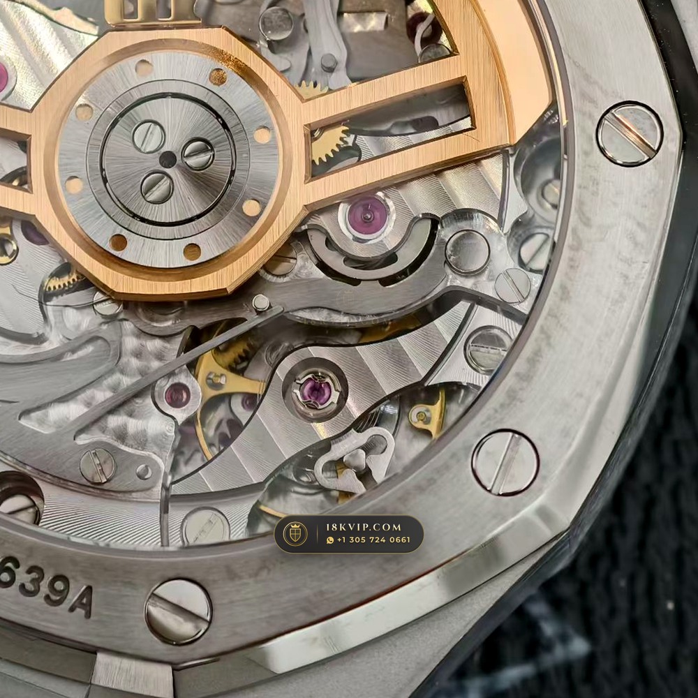 Audemars Piguet Royal Oak Selfwinding Chronograph 41mm Master Watchmaker Spec Ref. 26240ST — Private Vault Edition — Studio Gallery Plate IX in 904L Stainless Steel Custom Architecture (180.9g Verified Mass, Audemars Piguet Cal. 4401 Flyback Chronograph)