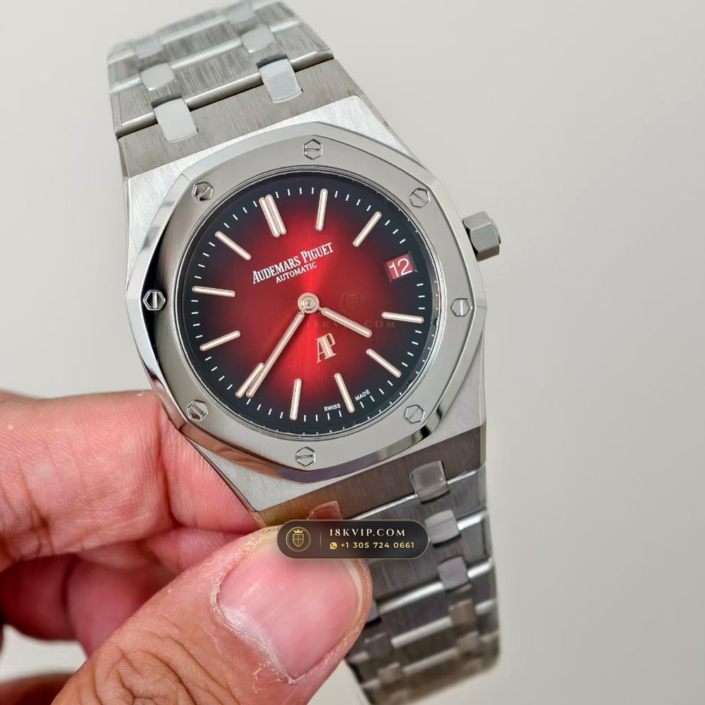 Audemars Piguet Royal Oak Jumbo Extra-Thin 39mm Ref. 16202IP — Private Vault Edition — Studio Gallery Plate II in Grade 5 Titanium Monobloc (94.4g Verified Mass, Audemars Piguet Cal. 7121)