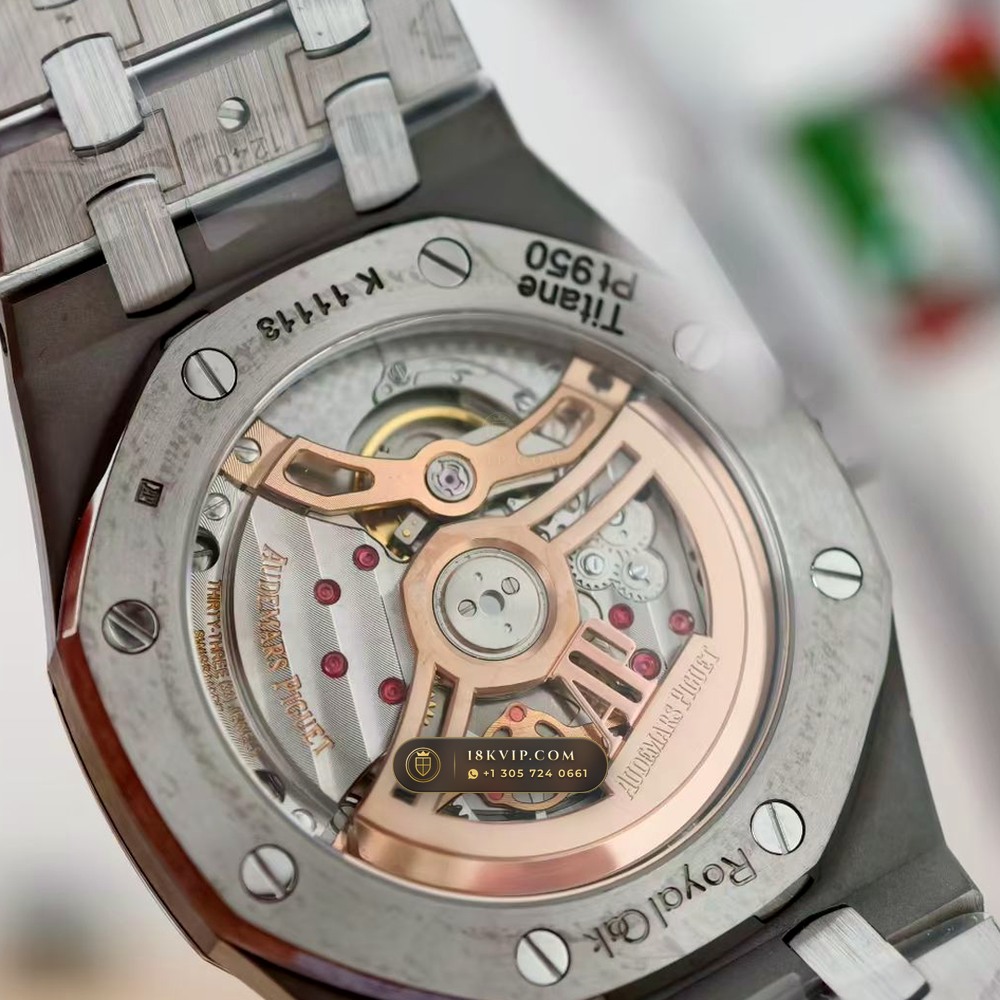 Audemars Piguet Royal Oak Jumbo Extra-Thin 39mm Ref. 16202IP — Private Vault Edition — Studio Gallery Plate VII in Grade 5 Titanium Monobloc (94.4g Verified Mass, Audemars Piguet Cal. 7121)