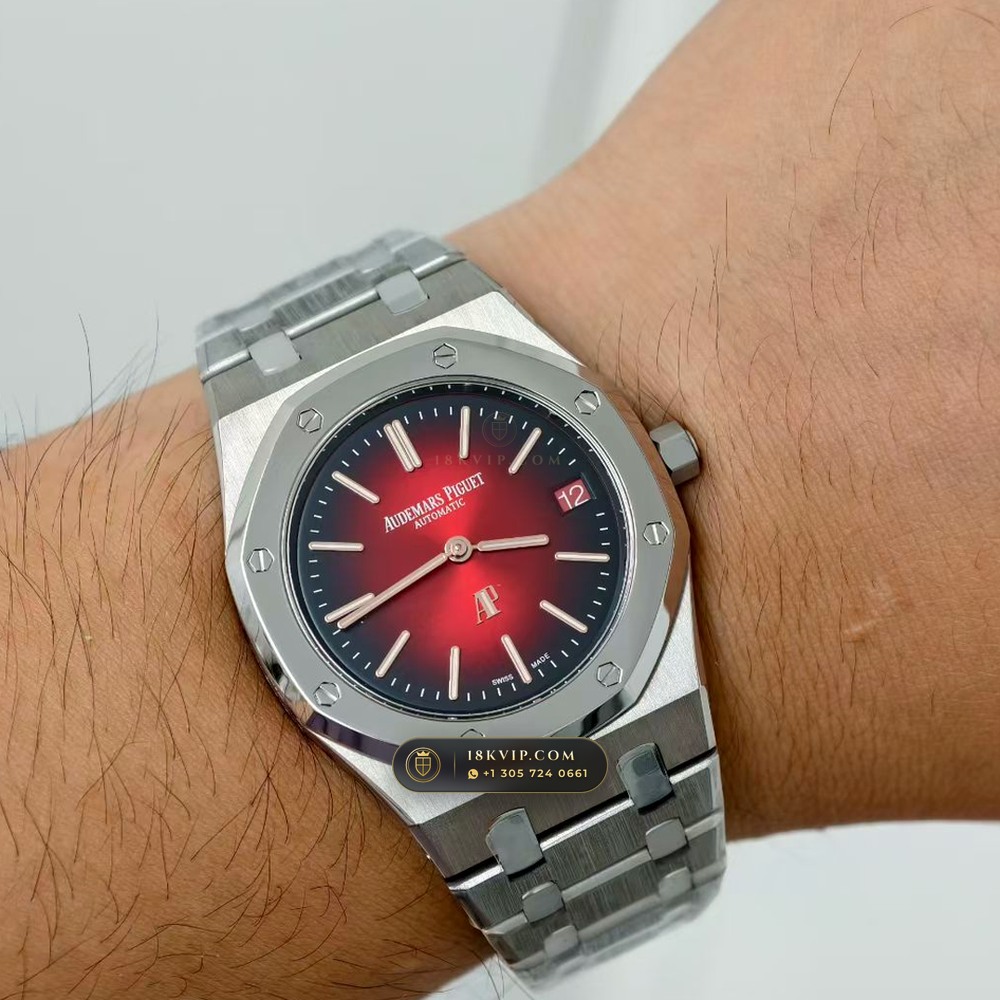Audemars Piguet Royal Oak Jumbo Extra-Thin 39mm Ref. 16202IP — Private Vault Edition — Studio Gallery Plate VIII in Grade 5 Titanium Monobloc (94.4g Verified Mass, Audemars Piguet Cal. 7121)