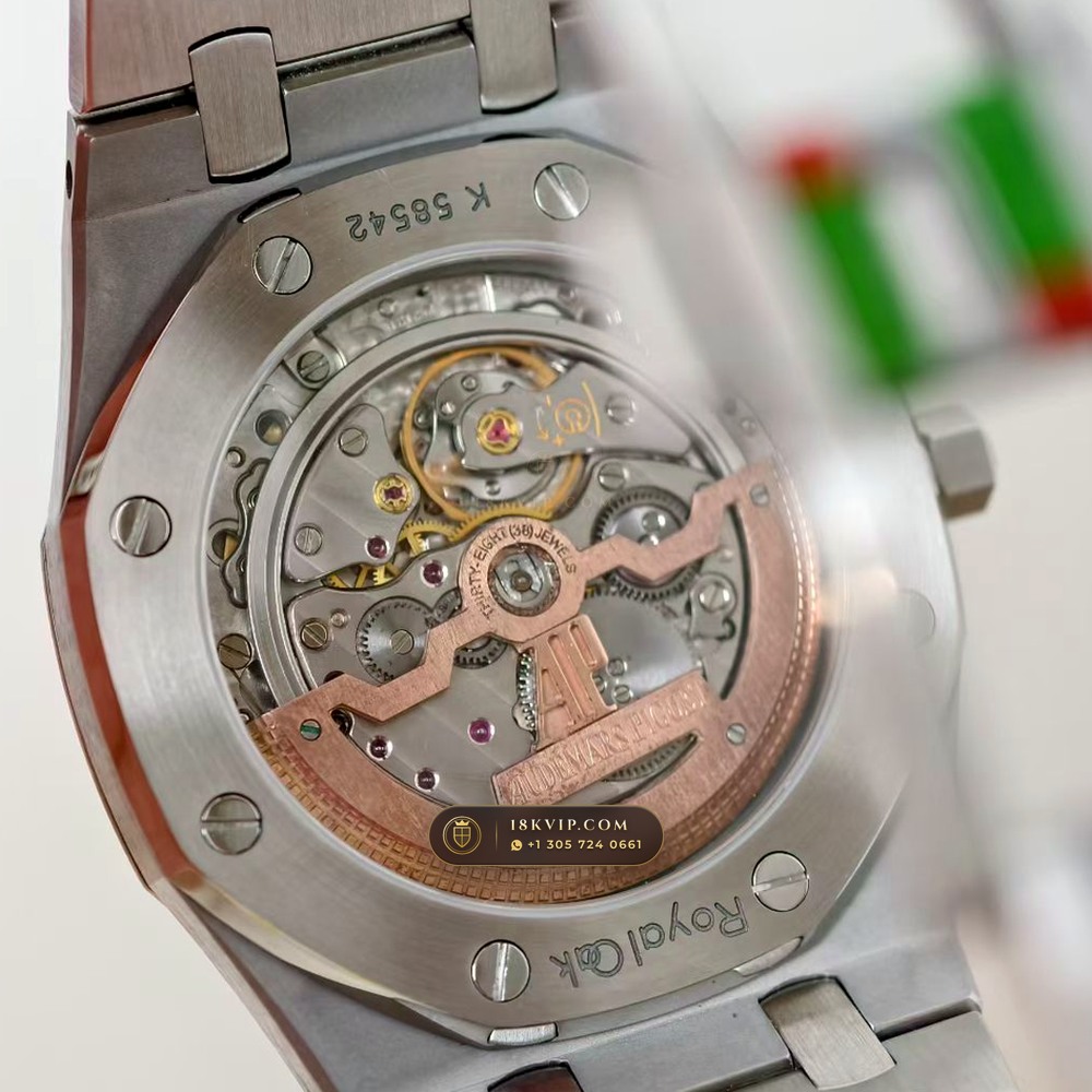 Audemars Piguet Royal Oak Jumbo Extra-Thin 39mm Hand-Chamfered Bevel Spec Ref. 15202ST — Private Vault Edition — Studio Gallery Plate VII in 904L Stainless Steel Custom Architecture (103.7g Verified Mass, Audemars Piguet Cal. 2121 Ultra-Thin)