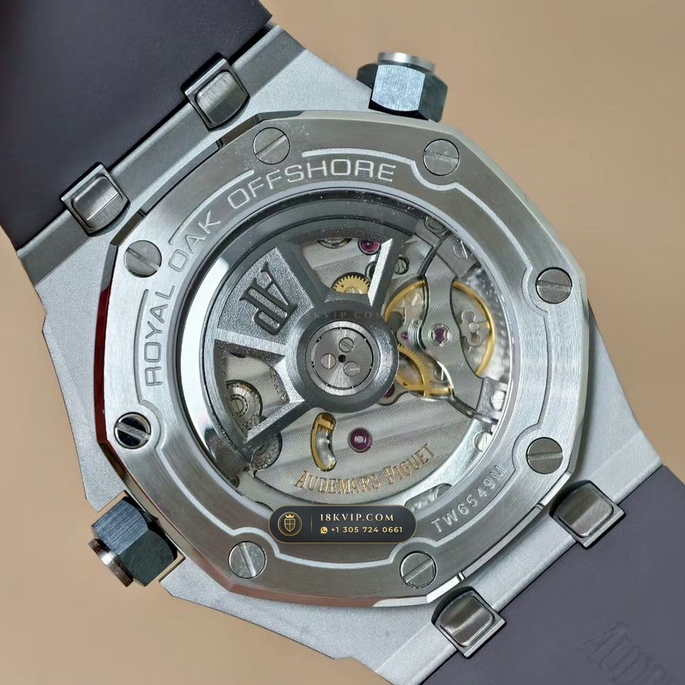 Audemars Piguet Royal Oak Offshore Diver 42mm Ref. 15720ST.OO.A009CA.01 — Private Vault Edition — Studio Gallery Plate VII in 904L Stainless Steel Custom Architecture (168.0g Verified Mass, Audemars Piguet Cal. 4308 / Cal. 3120)