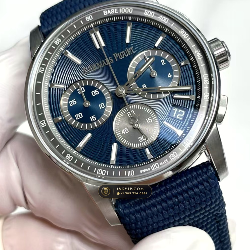 Audemars Piguet Code 11.59 Selfwinding Chronograph 41mm Ref. 26393ST.OO.A348KB.01 — Private Vault Edition — Studio Gallery Plate II in 904L Stainless Steel Custom Architecture (107.5g Verified Mass, Audemars Piguet Cal. 4401 Flyback Chronograph)