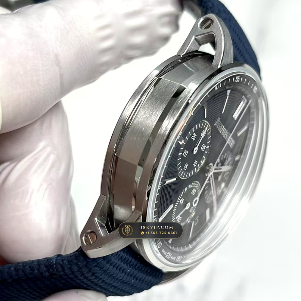 Audemars Piguet Code 11.59 Selfwinding Chronograph 41mm Ref. 26393ST.OO.A348KB.01 — Private Vault Edition — Studio Gallery Plate V in 904L Stainless Steel Custom Architecture (107.5g Verified Mass, Audemars Piguet Cal. 4401 Flyback Chronograph)