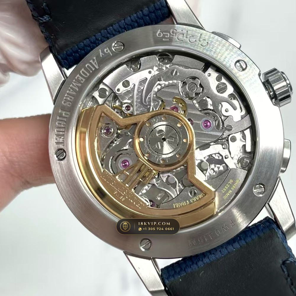 Audemars Piguet Code 11.59 Selfwinding Chronograph 41mm Ref. 26393ST.OO.A348KB.01 — Private Vault Edition — Studio Gallery Plate VII in 904L Stainless Steel Custom Architecture (107.5g Verified Mass, Audemars Piguet Cal. 4401 Flyback Chronograph)