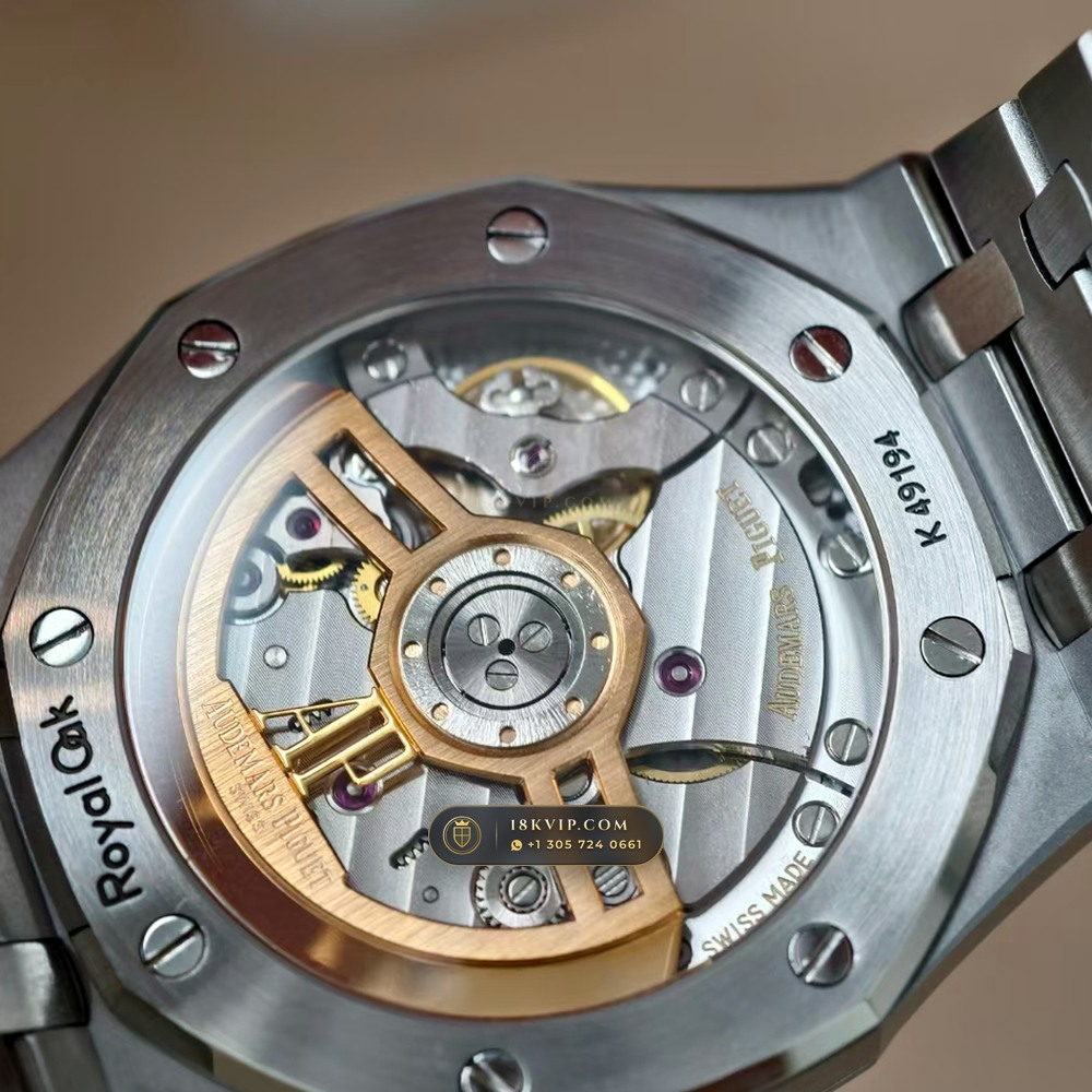 Audemars Piguet Royal Oak Selfwinding 41mm Chronometer Regulated Spec Ref. 15500ST — Private Vault Edition — Studio Gallery Plate VII in 904L Stainless Steel Custom Architecture (166.8g Verified Mass, Audemars Piguet Cal. 4302 - 70h Power Reserve)