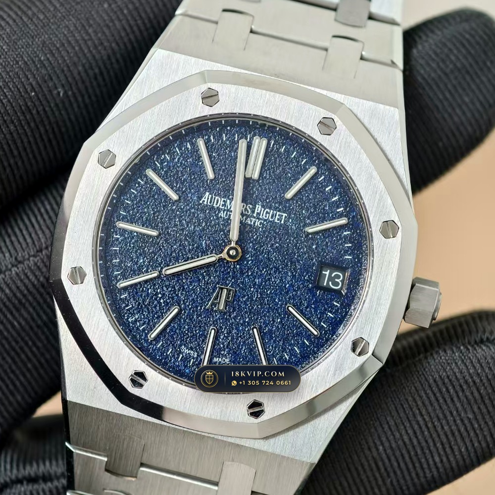 Audemars Piguet Royal Oak Jumbo Extra-Thin 39mm Ref. 16202 — Private Vault Edition — Studio Gallery Plate III in 904L Stainless Steel Custom Architecture (103.7g Verified Mass, Audemars Piguet Cal. 7121)