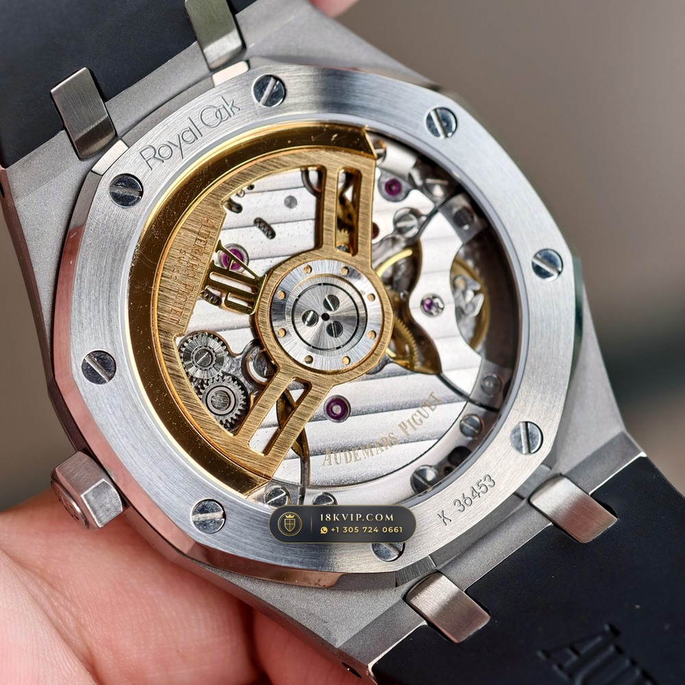 Audemars Piguet Royal Oak Selfwinding 41mm Ref. 15500ST — Private Vault Edition — Studio Gallery Plate VII in 904L Stainless Steel Custom Architecture (166.2g Verified Mass, Audemars Piguet Cal. 4302 - 70h Power Reserve)