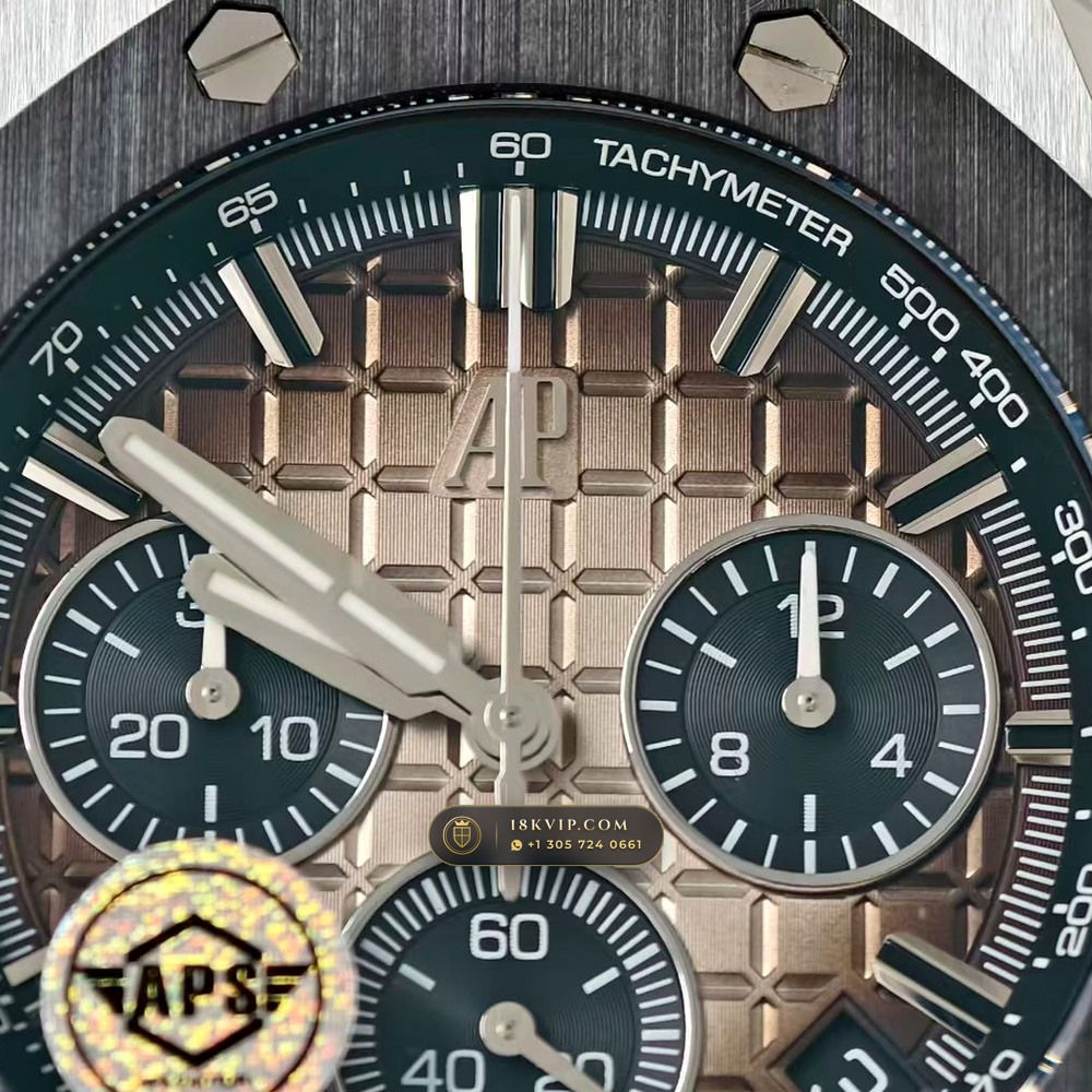 Audemars Piguet Royal Oak Offshore Selfwinding Chronograph 43mm Ref. 26420SO.OO.A600CA.01 — Private Vault Edition — Studio Gallery Plate IV in 904L Stainless Steel Custom Architecture (174.6g Verified Mass, Audemars Piguet Cal. 4401 Flyback Chronograph)