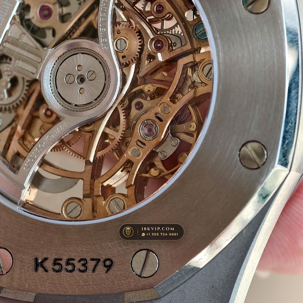 Audemars Piguet Royal Oak Double Balance Wheel Openworked 41mm Salmon Dial Ref. 15407ST.OO.1220ST.02 — Private Vault Edition — Studio Gallery Plate IX in 904L Stainless Steel Custom Architecture (162.1g Verified Mass, Audemars Piguet Cal. 3132 Dual-Balance Openworked)
