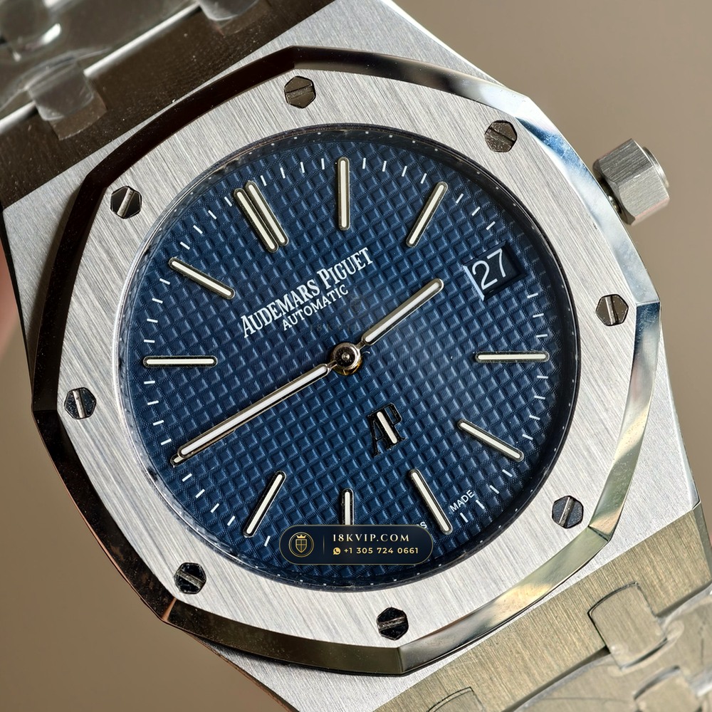Audemars Piguet Royal Oak Jumbo Extra-Thin 39mm Ref. 15202ST.OO.1240ST.01 — Private Vault Edition — Studio Gallery Plate IV in 904L Stainless Steel Custom Architecture (103.2g Verified Mass, Audemars Piguet Cal. 2121 Ultra-Thin)