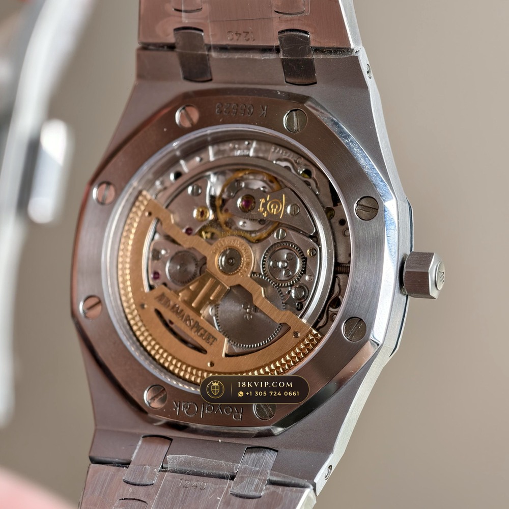 Audemars Piguet Royal Oak Jumbo Extra-Thin 39mm Ref. 15202ST.OO.1240ST.01 — Private Vault Edition — Studio Gallery Plate VII in 904L Stainless Steel Custom Architecture (103.2g Verified Mass, Audemars Piguet Cal. 2121 Ultra-Thin)