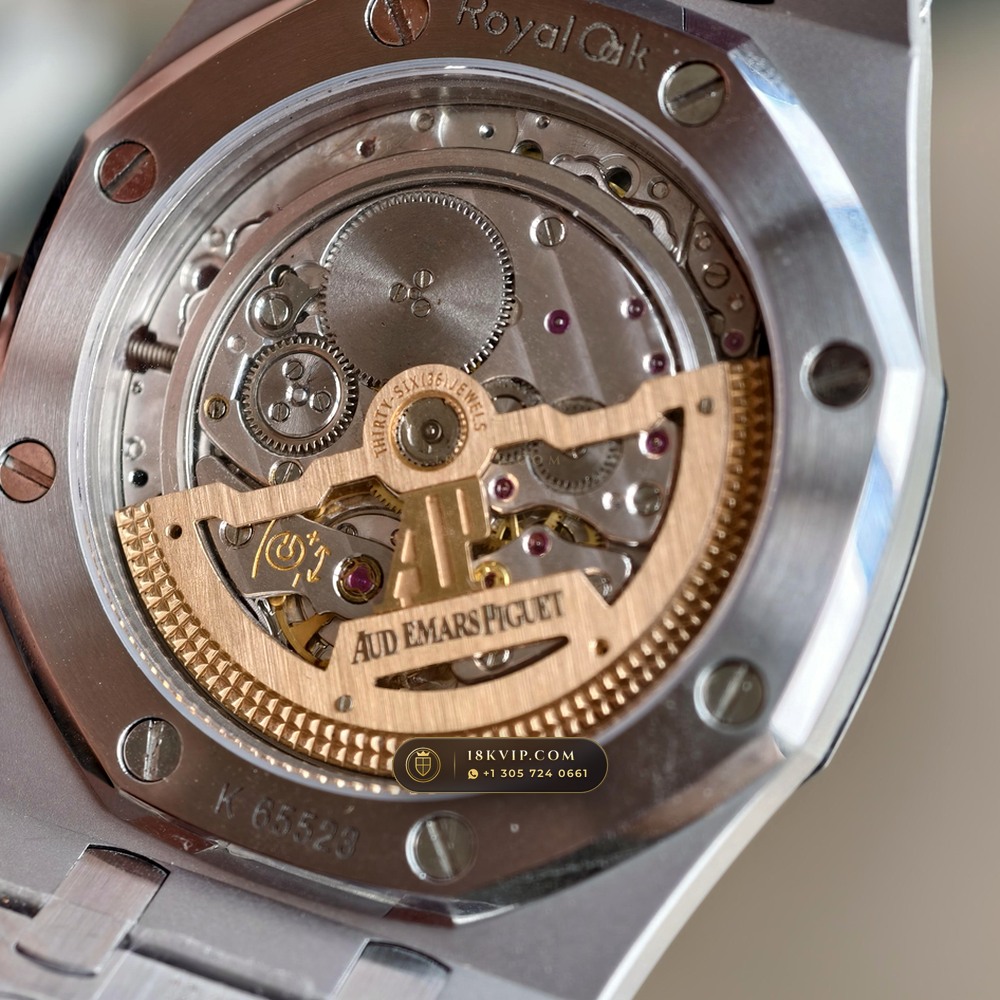 Audemars Piguet Royal Oak Jumbo Extra-Thin 39mm Ref. 15202ST.OO.1240ST.01 — Private Vault Edition — Studio Gallery Plate VIII in 904L Stainless Steel Custom Architecture (103.2g Verified Mass, Audemars Piguet Cal. 2121 Ultra-Thin)