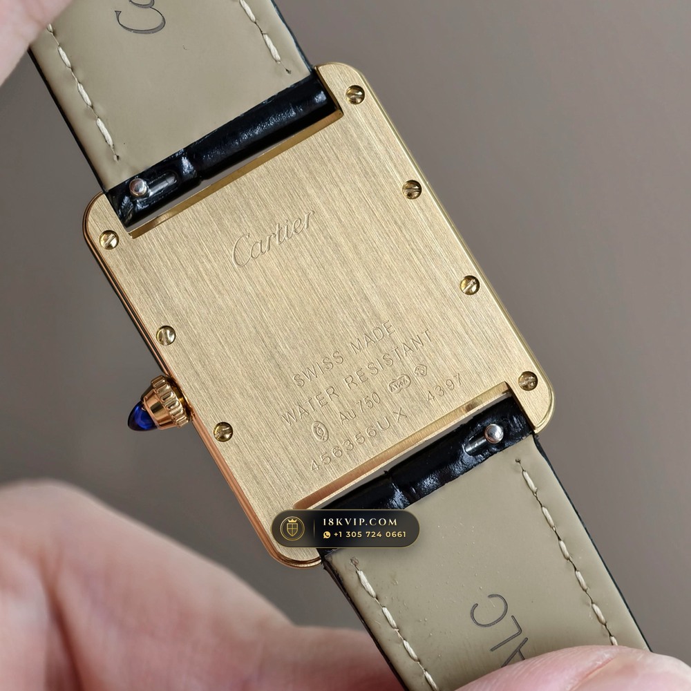 Cartier Tank Louis Cartier Large 18K Yellow Gold Ref. WGTA0011 — Private Vault Edition — Studio Gallery Plate VI in 18K Yellow Gold Au750 (45.9g Verified Mass, Cartier Manufacture Cal. 1917 MC)