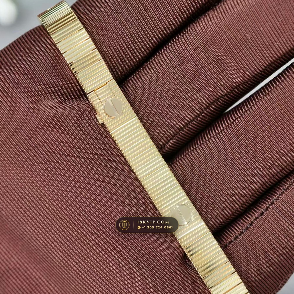 Cartier Love Unlimited Bracelet Timepiece 18K Rose Gold Ref. WJLO0002 — Private Vault Edition — Studio Gallery Plate II in 18K Rose Gold Au750 (64.5g Verified Mass, Cartier Swiss Horological Movement)