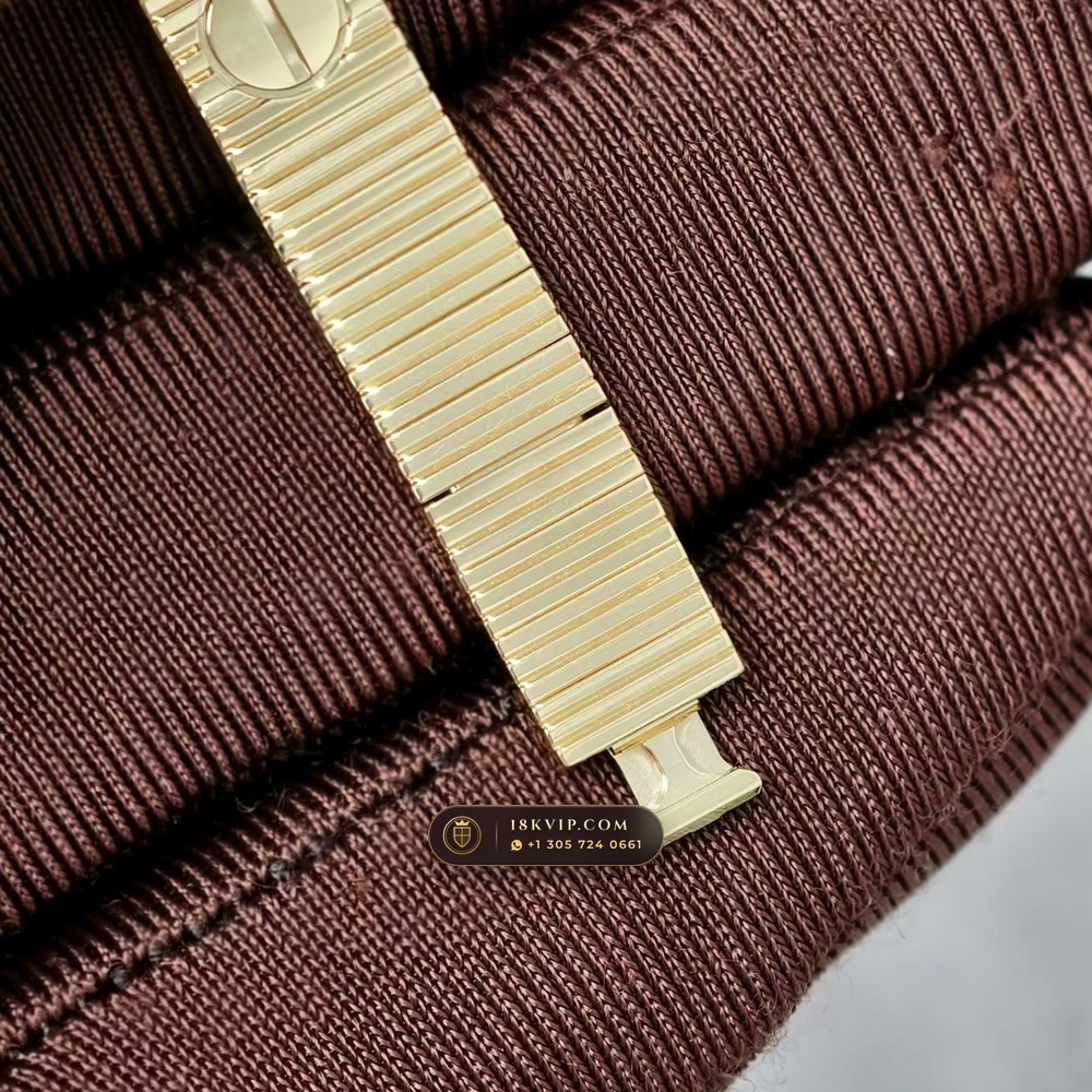 Cartier Love Unlimited Bracelet Timepiece 18K Rose Gold Ref. WJLO0002 — Private Vault Edition — Studio Gallery Plate VI in 18K Rose Gold Au750 (64.5g Verified Mass, Cartier Swiss Horological Movement)