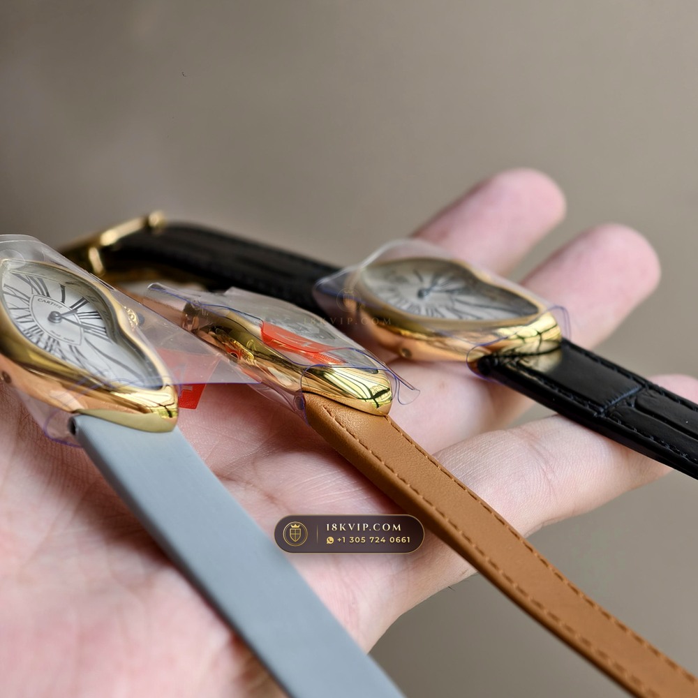 Cartier Crash de Cartier London Boutique 18K Yellow Gold Ref. WGCH0006 — Private Vault Edition — Studio Gallery Plate XIII in 18K Yellow Gold Au750 (54.4g Verified Mass, Cartier Manufacture Hand-Wound Cal. 8970 MC)