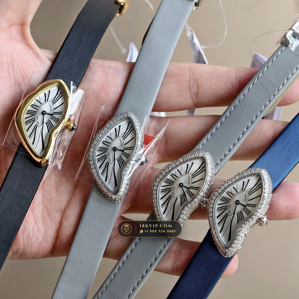 Cartier Crash de Cartier London Boutique 18K Yellow Gold Ref. WGCH0006 — Private Vault Edition — Studio Gallery Plate III in 18K Yellow Gold Au750 (54.4g Verified Mass, Cartier Manufacture Hand-Wound Cal. 8970 MC)