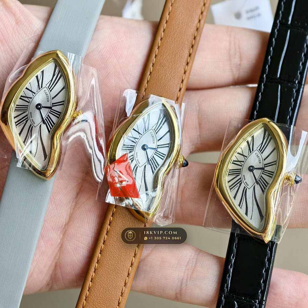 Cartier Crash de Cartier London Boutique 18K Yellow Gold Ref. WGCH0006 — Private Vault Edition — Studio Gallery Plate VIII in 18K Yellow Gold Au750 (54.4g Verified Mass, Cartier Manufacture Hand-Wound Cal. 8970 MC)