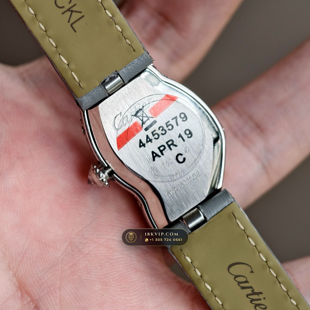 Cartier Crash de Cartier London Boutique Diamond Bezel 950 Platinum Ref. CRWHCH0006 — Private Vault Edition — Studio Gallery Plate VII in 950 Platinum Pt950 (73.7g Verified Mass, Cartier Manufacture Hand-Wound Cal. 8970 MC)