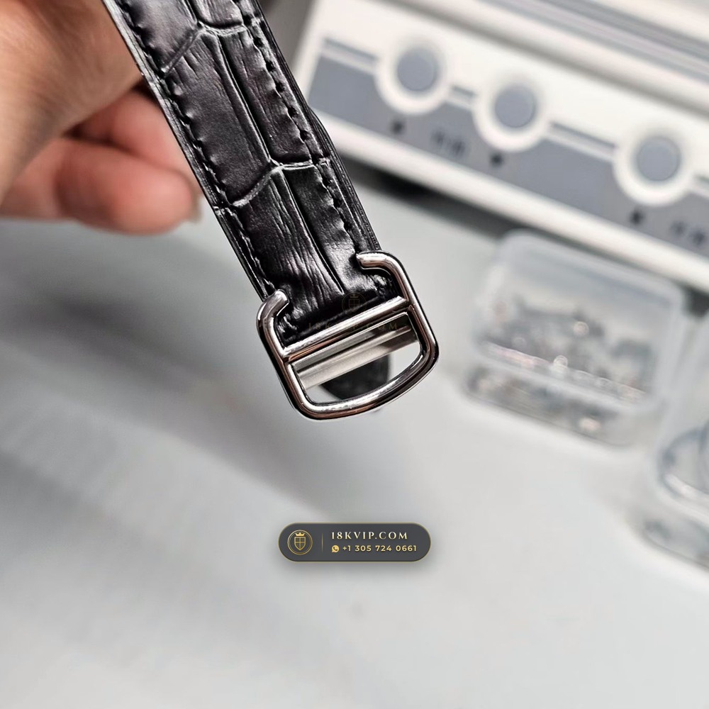 Cartier Santos de Cartier Medium 35.1mm Cal. 1847MC Ref. WSSA0029 — Private Vault Edition — Studio Gallery Plate IX in 904L Stainless Steel Custom Architecture (115.8g Verified Mass, Cartier Manufacture Cal. 1847 MC / Skeleton Cal. 9611 MC)