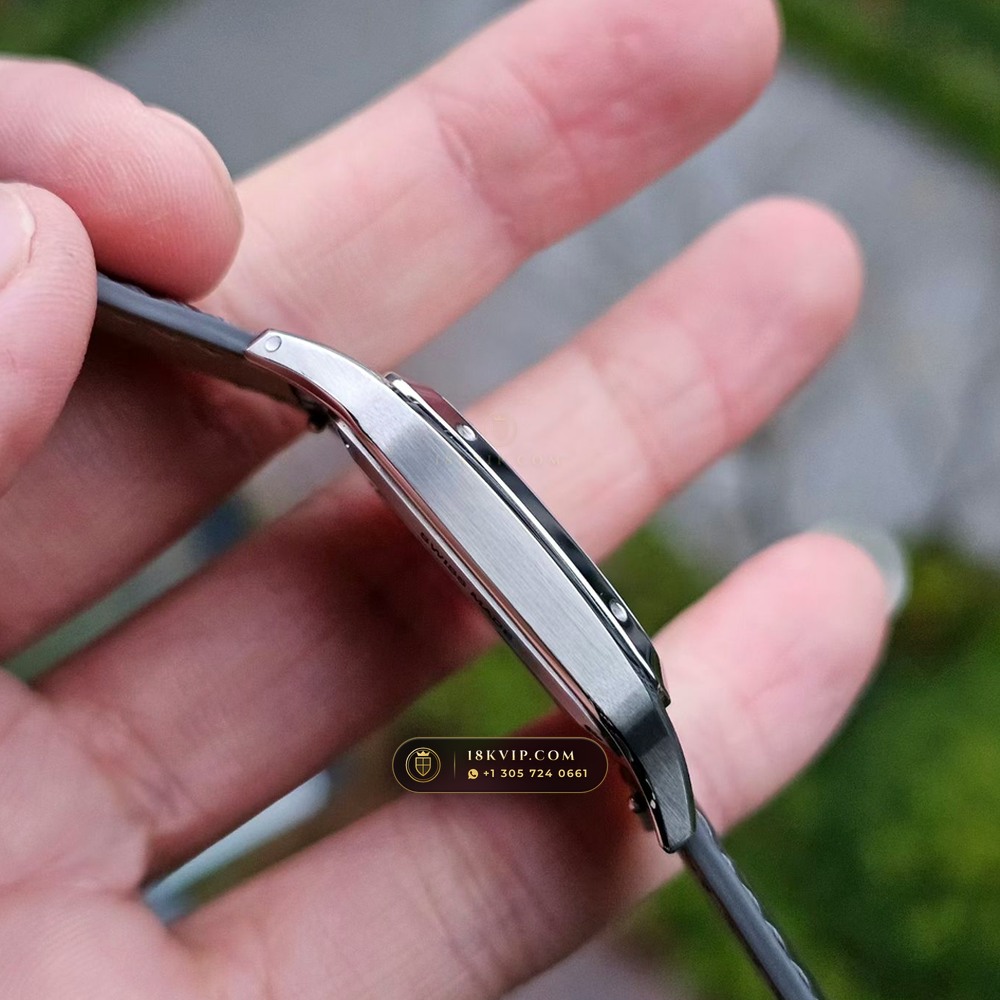 Cartier Santos-Dumont Large Hand-Wound Cal. 430MC Ref. WSSA0032 — Private Vault Edition — Studio Gallery Plate IV in 904L Stainless Steel Custom Architecture (115.8g Verified Mass, Cartier Manufacture Cal. 1847 MC / Skeleton Cal. 9611 MC)