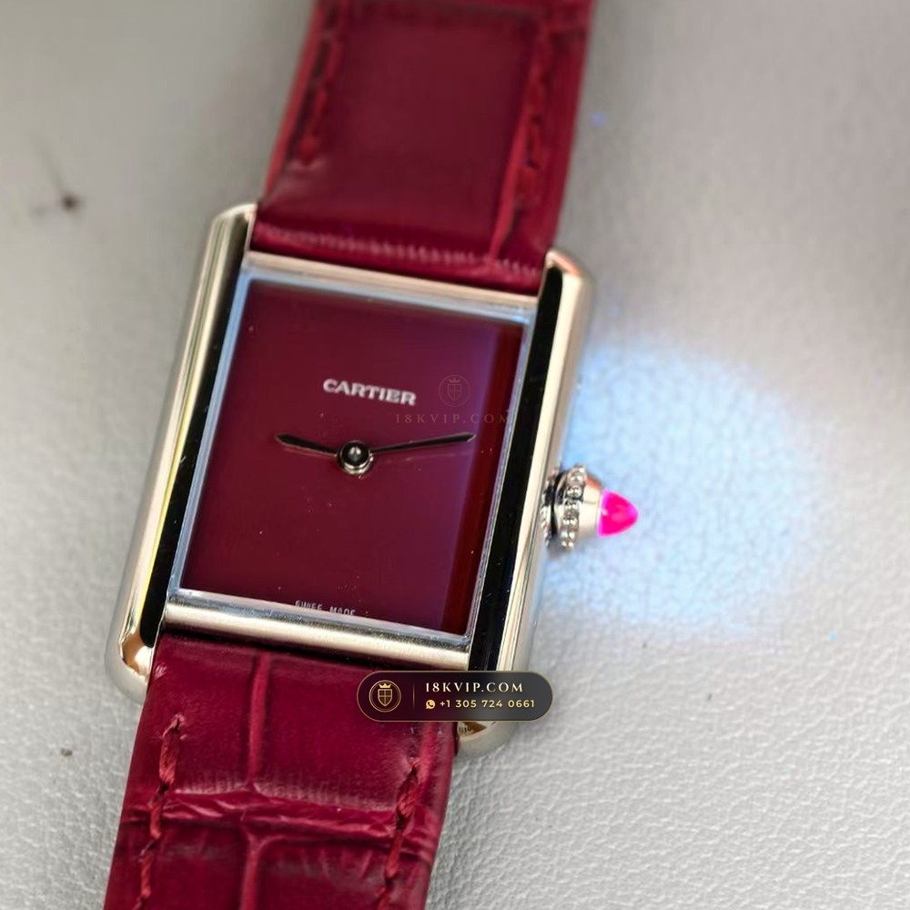 Cartier Tank Must Medium Classic Silvered Dial Ref. WSTA0041 — Private Vault Edition — Studio Gallery Plate VIII in 904L Stainless Steel Custom Architecture (45.5g Verified Mass, Cartier Manufacture Cal. 1917 MC)