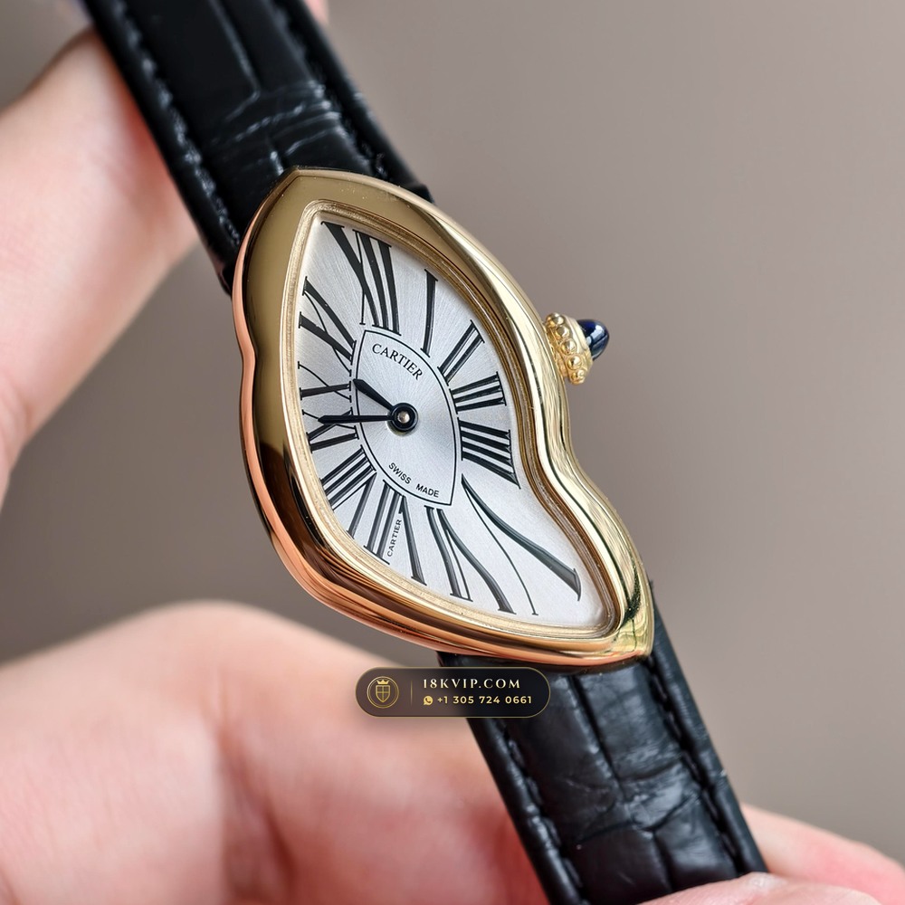 Cartier Crash de Cartier London Edition 18K Yellow Gold Ref. WGCH0006 — Private Vault Edition — Studio Gallery Plate II in 18K Yellow Gold Au750 (54.5g Verified Mass, Cartier Manufacture Hand-Wound Cal. 8970 MC)
