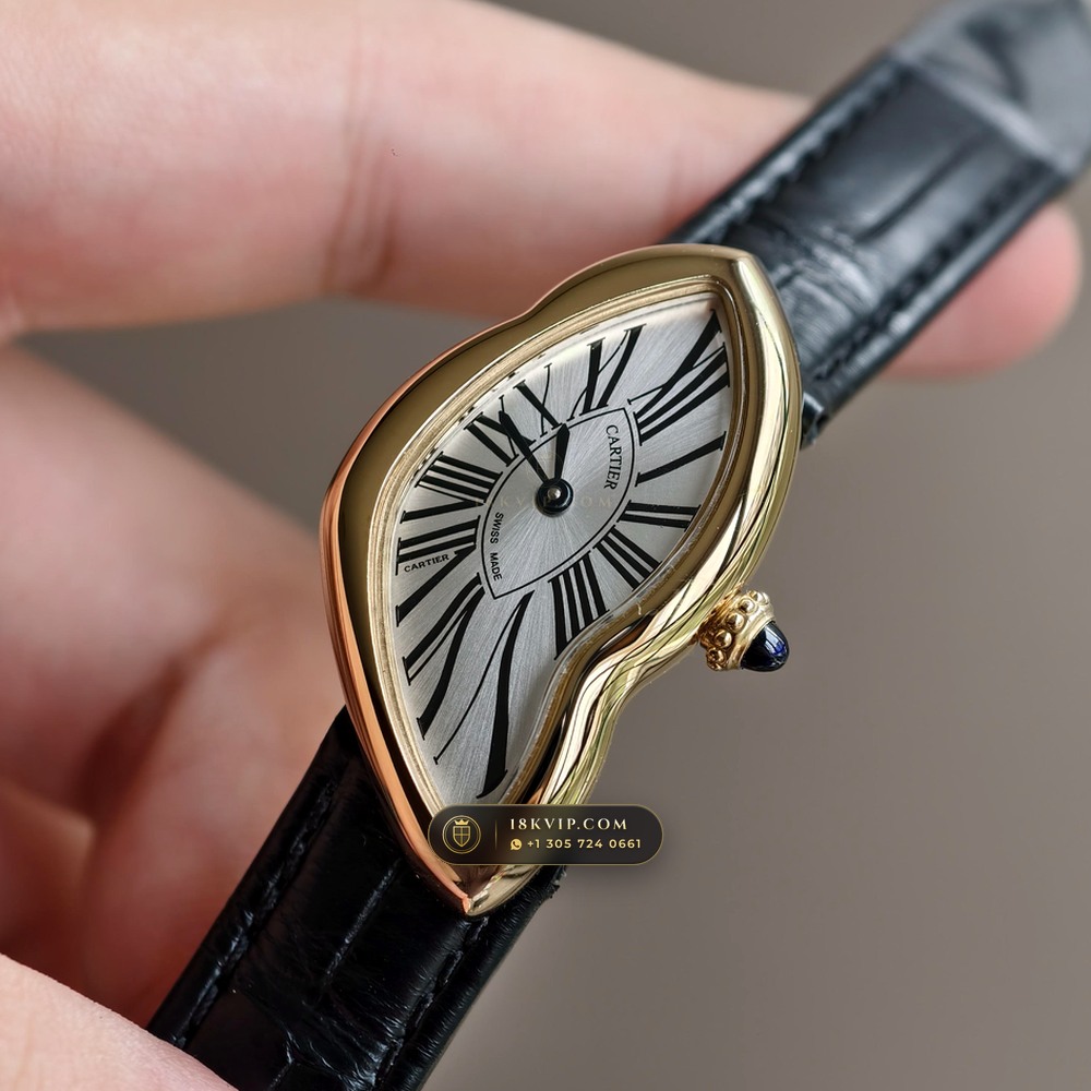 Cartier Crash de Cartier London Edition 18K Yellow Gold Ref. WGCH0006 — Private Vault Edition — Studio Gallery Plate III in 18K Yellow Gold Au750 (54.5g Verified Mass, Cartier Manufacture Hand-Wound Cal. 8970 MC)