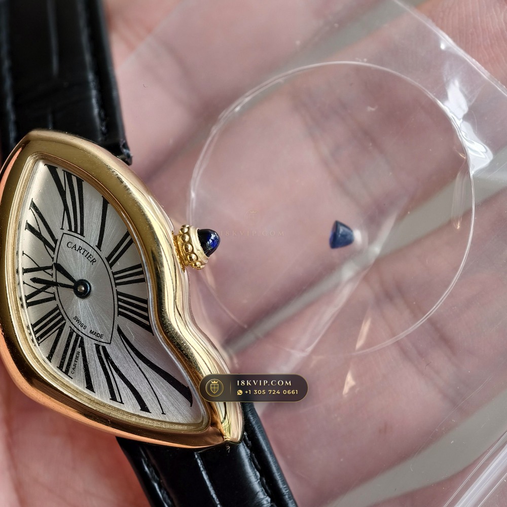 Cartier Crash de Cartier London Edition 18K Yellow Gold Ref. WGCH0006 — Private Vault Edition — Studio Gallery Plate V in 18K Yellow Gold Au750 (54.5g Verified Mass, Cartier Manufacture Hand-Wound Cal. 8970 MC)