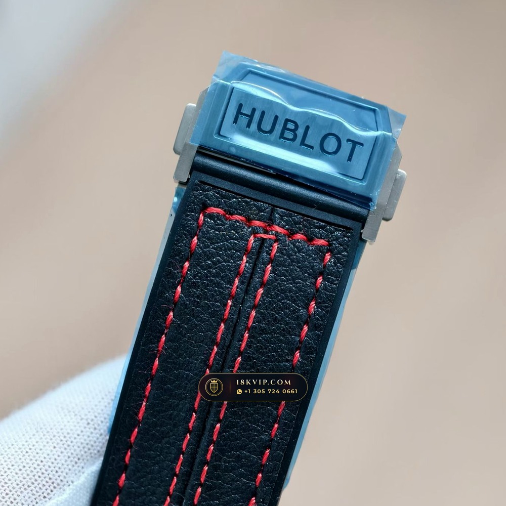 Hublot Big Bang Ferrari Unico Flyback Chronograph 45mm Ref. 401.NX.0123.VR — Private Vault Edition — Studio Gallery Plate IX in Grade 5 Titanium Monobloc (120.5g Verified Mass, Hublot Unico Flyback Chronograph Cal. HUB1280)