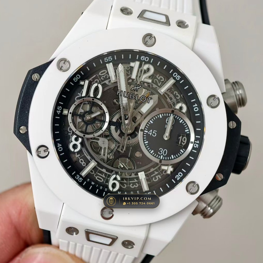 Hublot Big Bang Unico Flyback Chronograph 42mm Ref. 441.NX.1171.RX — Private Vault Edition — Studio Gallery Plate III in Grade 5 Titanium Monobloc (120.2g Verified Mass, Hublot Unico Flyback Chronograph Cal. HUB1280)