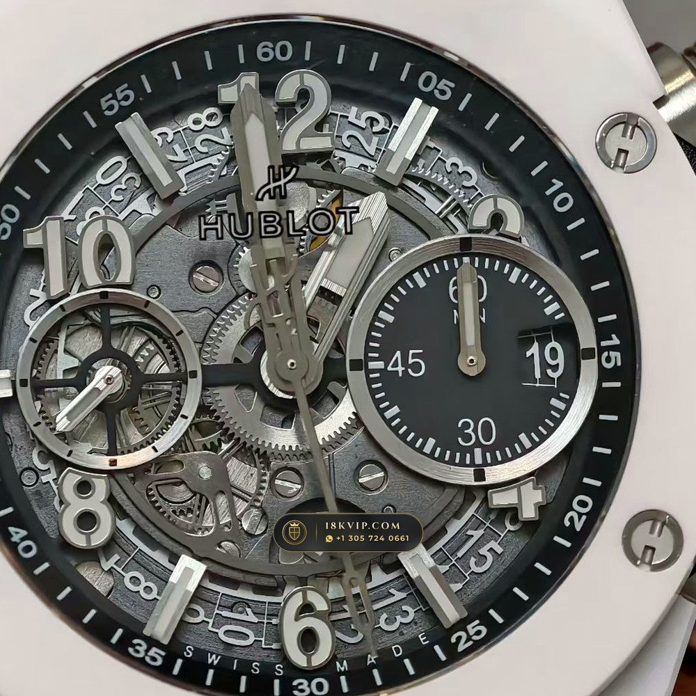 Hublot Big Bang Unico Flyback Chronograph 42mm Ref. 441.NX.1171.RX — Private Vault Edition — Studio Gallery Plate IV in Grade 5 Titanium Monobloc (120.2g Verified Mass, Hublot Unico Flyback Chronograph Cal. HUB1280)