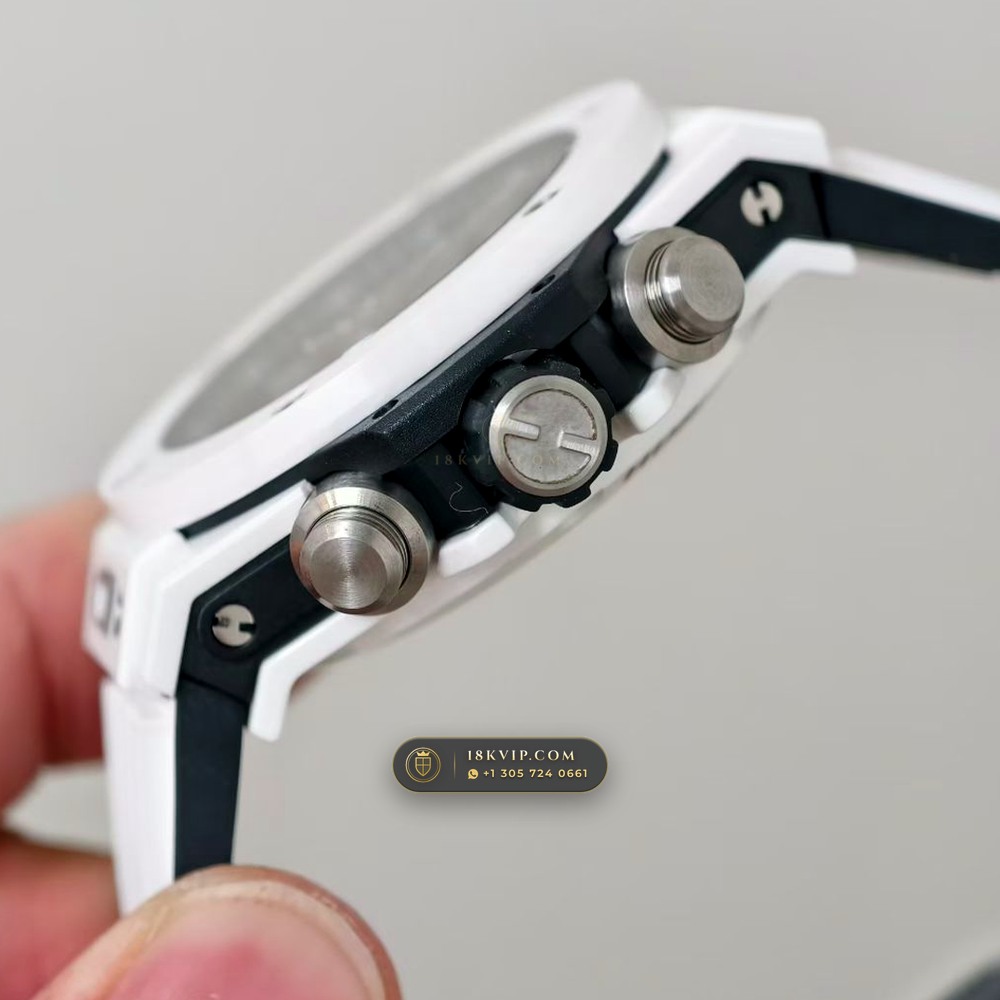 Hublot Big Bang Unico Flyback Chronograph 42mm Ref. 441.NX.1171.RX — Private Vault Edition — Studio Gallery Plate VI in Grade 5 Titanium Monobloc (120.2g Verified Mass, Hublot Unico Flyback Chronograph Cal. HUB1280)