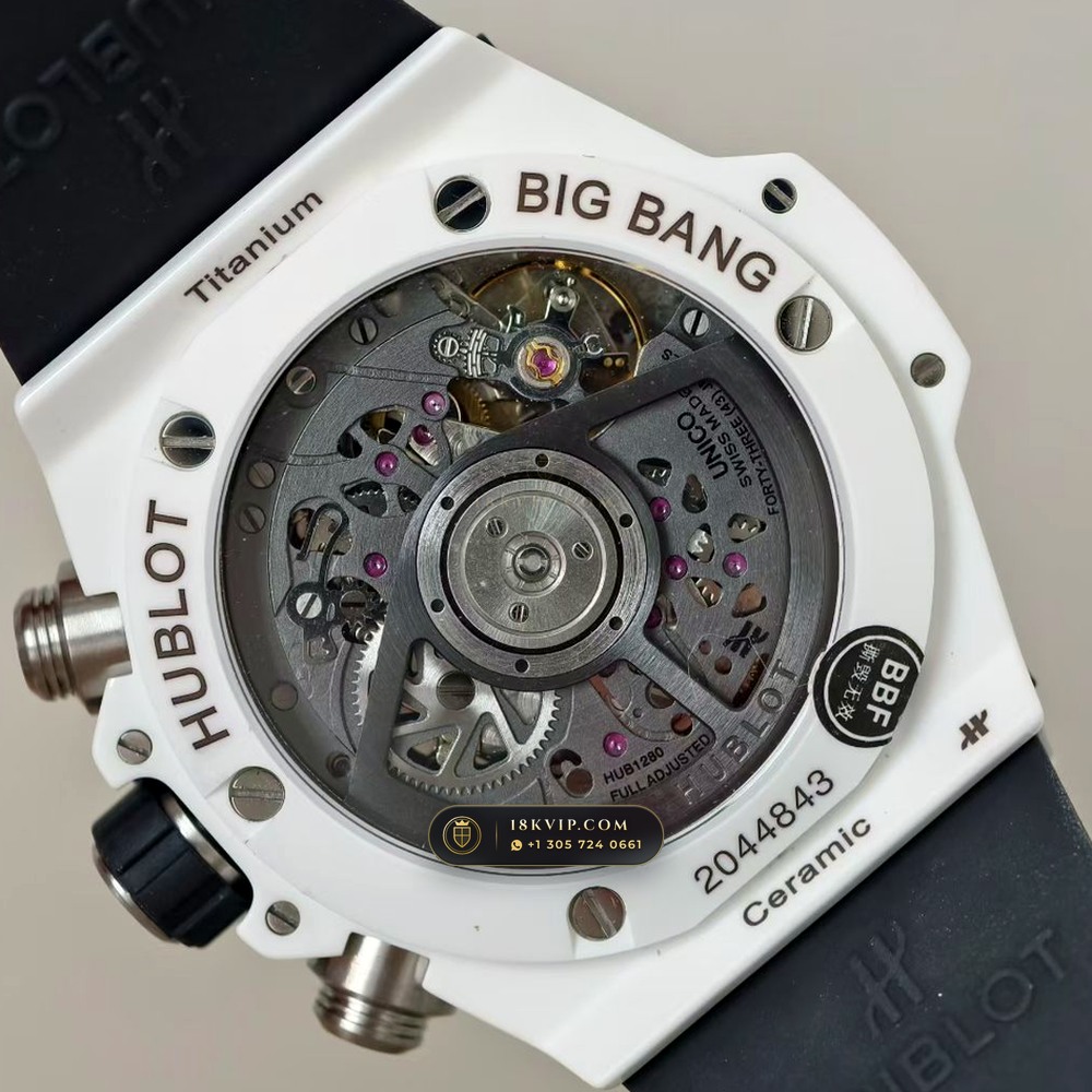 Hublot Big Bang Unico Flyback Chronograph 42mm Ref. 441.NX.1171.RX — Private Vault Edition — Studio Gallery Plate VIII in Grade 5 Titanium Monobloc (120.2g Verified Mass, Hublot Unico Flyback Chronograph Cal. HUB1280)