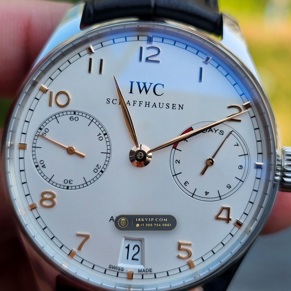 IWC Schaffhausen IWC Portugieser Automatic 7-Days Power Reserve 42.3mm Cal. 51011 Ref. IW500704 — Private Vault Edition — Studio Gallery Plate II in 904L Stainless Steel Custom Architecture (98.1g Verified Mass, IWC Manufacture Cal. 69355 / Cal. 52010)