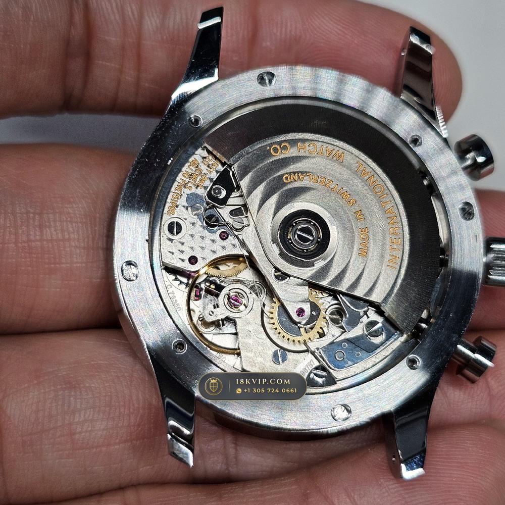 IWC Schaffhausen IWC Portugieser Chronograph 40.9mm Silver Dial Ref. IW371445 — Private Vault Edition — Studio Gallery Plate VI in 904L Stainless Steel Custom Architecture (81.5g Verified Mass, IWC Manufacture Cal. 69355 / Cal. 52010)