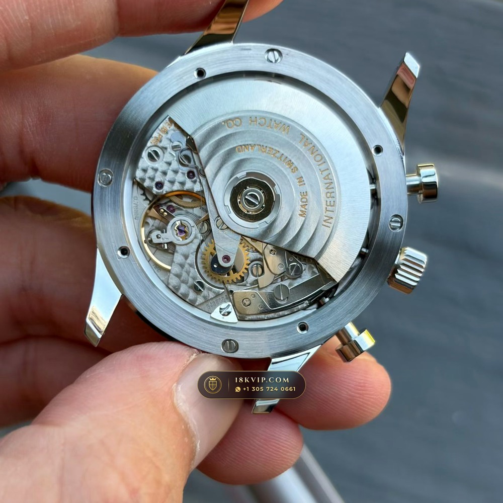 IWC Schaffhausen IWC Portugieser Chronograph 41mm Silver-Plated Dial Ref. IW371445 — Private Vault Edition — Studio Gallery Plate III in 904L Stainless Steel Custom Architecture (81.4g Verified Mass, IWC Manufacture Cal. 69355 / Cal. 52010)