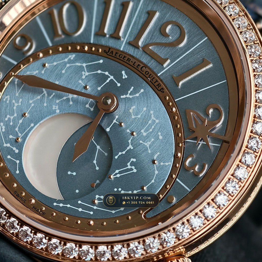 Jaeger-LeCoultre Rendez-Vous Night & Day 36mm Diamond Bezel 18K Rose Gold Ref. Q3522480 — Private Vault Edition — Studio Gallery Plate VI in 18K Rose Gold Au750 (68.9g Verified Mass, Jaeger-LeCoultre Manufacture Cal. 925 / Cal. 899)