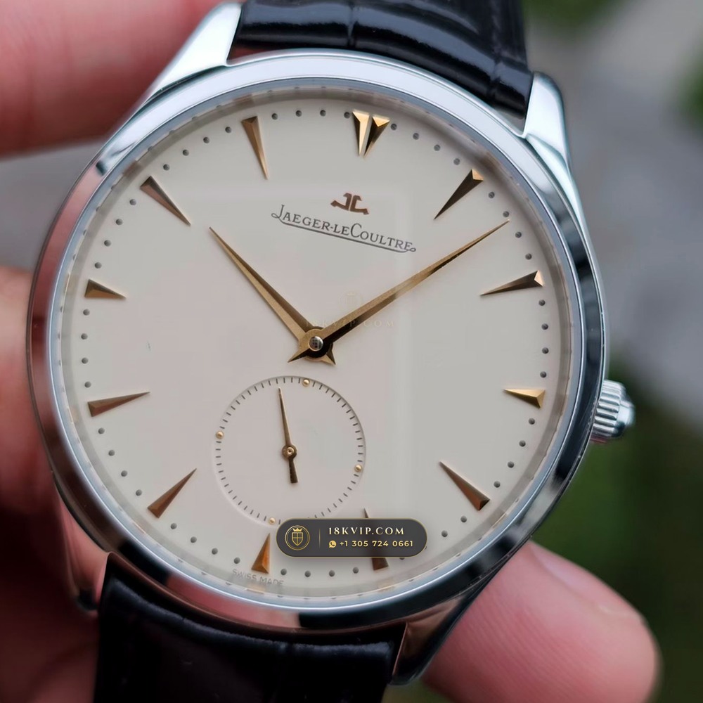 Jaeger-LeCoultre Master Ultra Thin Small Seconds 39mm Cal. 896 Authentic OEM Dial Ref. Q1358420 — Private Vault Edition — Studio Gallery Plate II in 904L Stainless Steel Custom Architecture (68.8g Verified Mass, Jaeger-LeCoultre Manufacture Cal. 925 / Cal. 899)