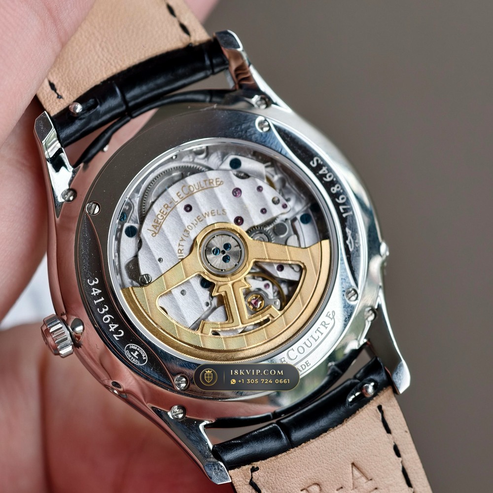 Jaeger-LeCoultre Master Ultra Thin Moon 39mm Silver Sunray Dial Ref. Q1368430 — Private Vault Edition — Studio Gallery Plate VII in 904L Stainless Steel Custom Architecture (68.5g Verified Mass, Jaeger-LeCoultre Manufacture Cal. 925 / Cal. 899)