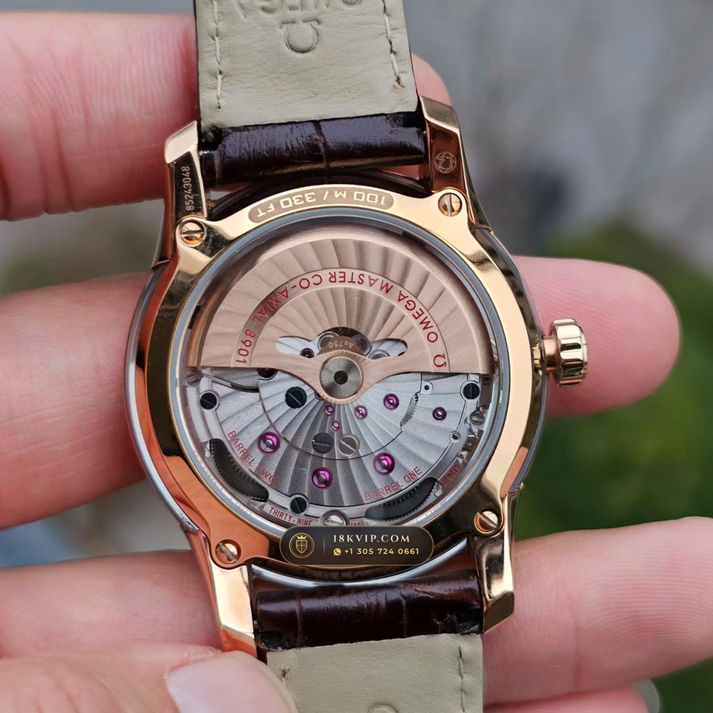 Omega De Ville Tresor Co-Axial Master Chronometer 40mm Cal. 8901 Ref. 435.13.40.21.02.001 — Private Vault Edition — Studio Gallery Plate V in 904L Stainless Steel Custom Architecture (149.2g Verified Mass, Omega Co-Axial Master Chronometer Cal. 8900)
