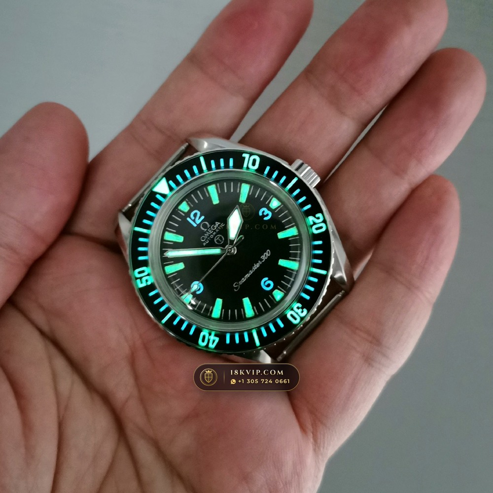 Omega Heritage Seamaster 300 Big Triangle Military Vintage 41mm Ref. 165.024 — Private Vault Edition — Studio Gallery Plate III in 904L Stainless Steel Custom Architecture (104.9g Verified Mass, Omega Co-Axial Master Chronometer Cal. 8900)