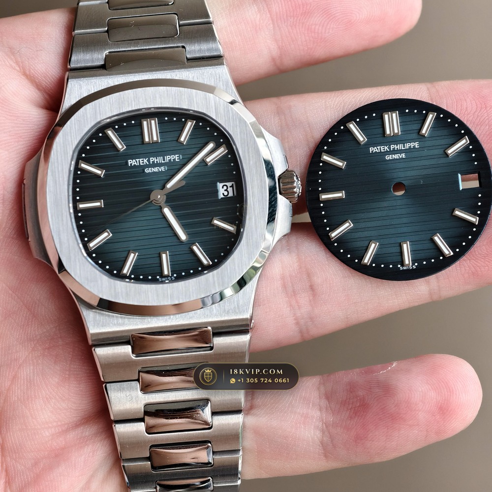 Patek Philippe Nautilus Self-Winding Ref. 5711/1A — Private Vault Edition — Studio Gallery Plate II in 904L Stainless Steel Custom Architecture (115.4g Verified Mass, Patek Philippe Cal. 26-330 S C / Cal. 324 S C - 21K Gold Rotor)