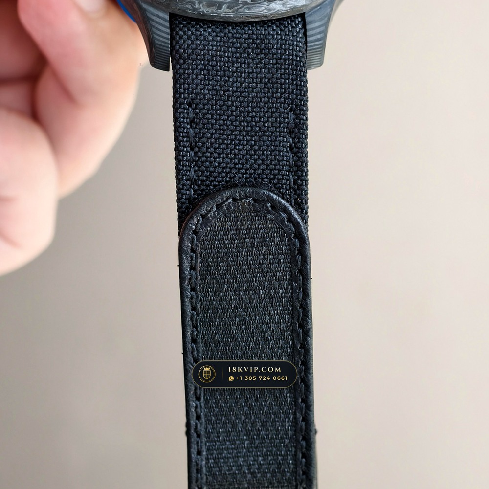 Patek Philippe Aquanaut 40.8mm Bespoke Forged Carbon Ref. 5167A-001 — Private Vault Edition — Studio Gallery Plate VII in Forged Carbon TPT & Titanium (64.3g Verified Mass, Patek Philippe Cal. 324 S C - 21K Gold Rotor)