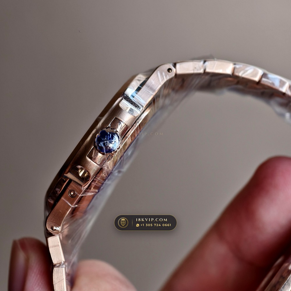 Patek Philippe Nautilus Moonphase & Power Reserve 18K Rose Gold Geneva Atelier Spec Ref. 5712/1R-001 — Private Vault Edition — Studio Gallery Plate V in 18K Rose Gold Au750 (186.1g Verified Mass, Patek Philippe Cal. 240 PS IRM C LU - 22K Gold Micro-Rotor)