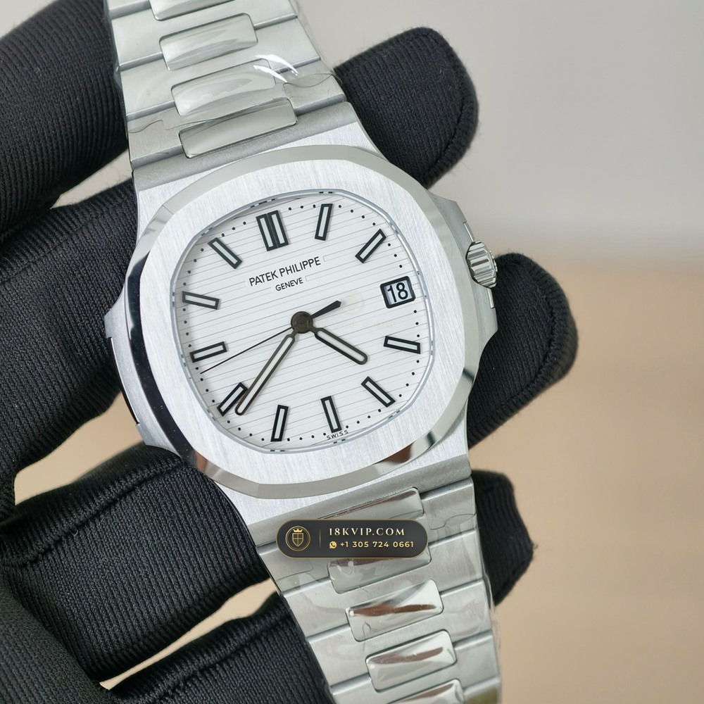 Patek Philippe Nautilus Self-Winding Ref. 5711/1A-011 — Private Vault Edition — Studio Gallery Plate III in 904L Stainless Steel Custom Architecture (114.6g Verified Mass, Patek Philippe Cal. 26-330 S C / Cal. 324 S C - 21K Gold Rotor)