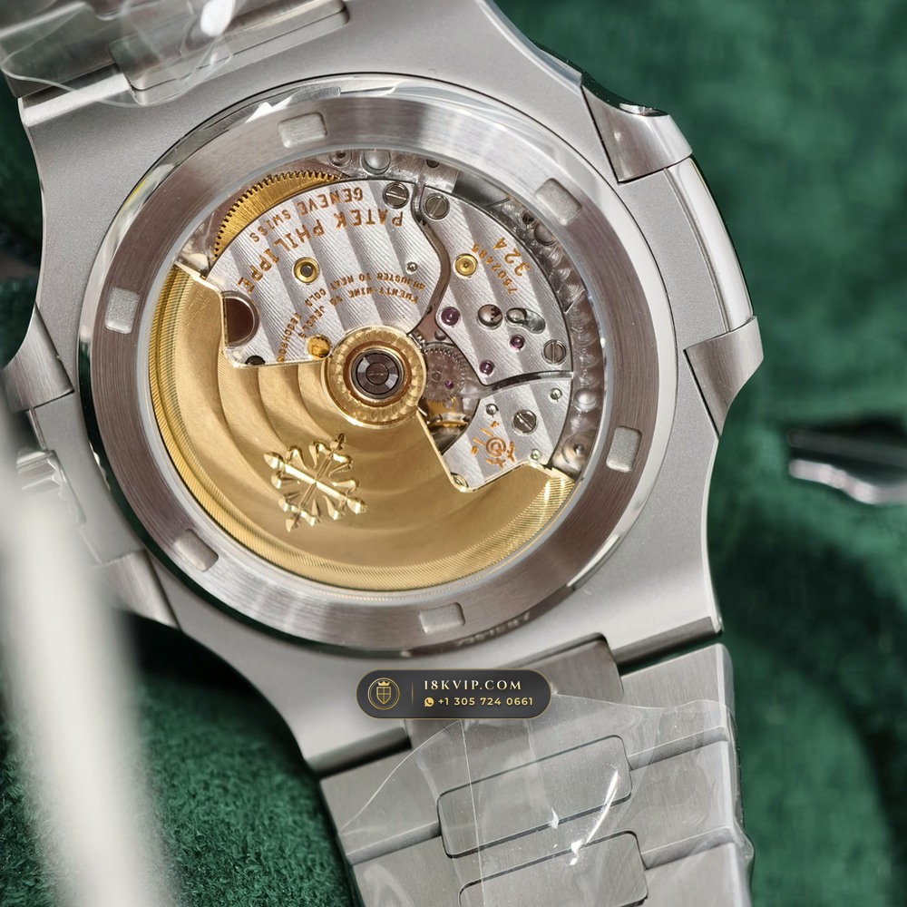 Patek Philippe Nautilus Self-Winding Ref. 5711/1A-011 — Private Vault Edition — Studio Gallery Plate V in 904L Stainless Steel Custom Architecture (114.6g Verified Mass, Patek Philippe Cal. 26-330 S C / Cal. 324 S C - 21K Gold Rotor)