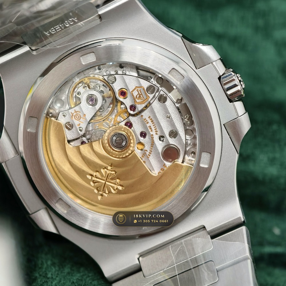 Patek Philippe Nautilus Self-Winding Ref. 5711/1A-011 — Private Vault Edition — Studio Gallery Plate VI in 904L Stainless Steel Custom Architecture (114.6g Verified Mass, Patek Philippe Cal. 26-330 S C / Cal. 324 S C - 21K Gold Rotor)